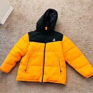 Reebok Size 3X Puffer Jacket/Reversible